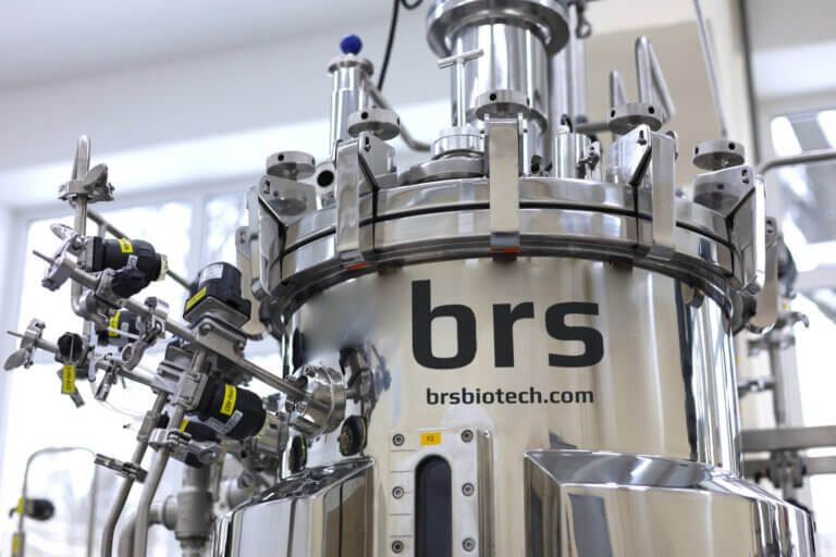 Pilot line of fermentors for synthesis of microorganisms